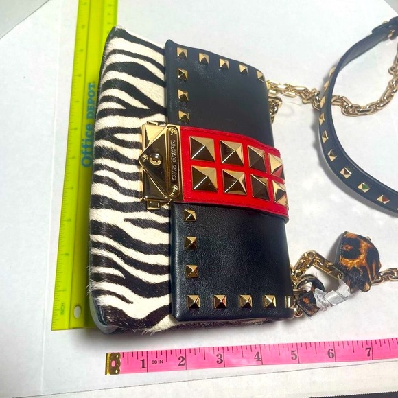 MICHAEL KORS CECE SMALL CALF HAIR $378 BNWT **ORIGINAL OWNER** PRICE VERY FIRM - Picture 16 of 16